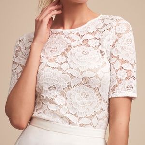 BHLDN Jive Top in Ivory